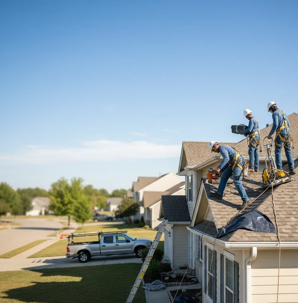 Roof Repair in Shawnee